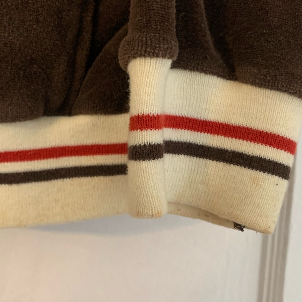 Vintage Inventions Velour Track Jacket Sz M - Picture 7 of 8